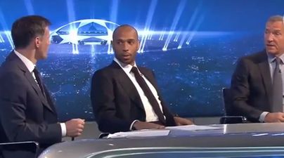 Pic: Thierry Henry has responded to the criticism of his analysis of Javier Hernandez last night