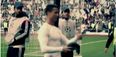 Video: Nice guy Cristiano Ronaldo gives his shirt to a young fan after hitting him with a ball