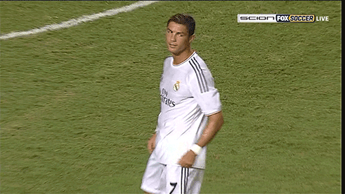 Video: Cristiano Ronaldo didn’t look too happy after this Real Madrid goal