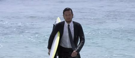 Quiksilver have designed a wetsuit that looks like an actual suit