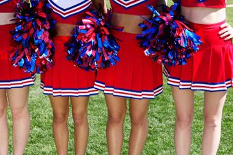 Video: Cheerleader’s leg dangles from her knee after suffering gruesome injury