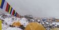 Video: Footage of an avalanche at the Mount Everest base camp after the earthquake in Nepal