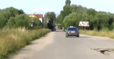 Video: If you thought rural Irish roads were bad wait until you see this one…