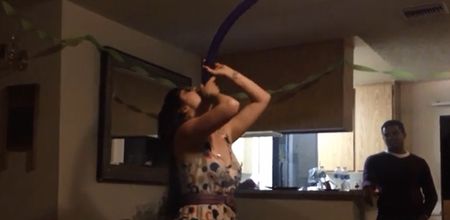 Video: This woman’s balloon-swallowing party trick has to be seen to be believed