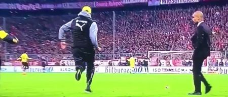Vine: Jurgen Klopp had no time for Pep Guardiola when celebrating Dortmund’s win over Bayern last night