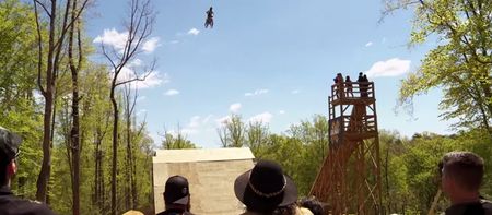 Video: Aussie rider pulls off first ever FMX triple backflip