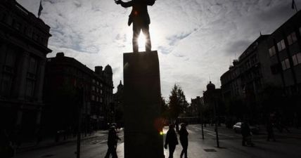 Pics: O’Connell Street was eerily quiet as a result of the Bus Strike this morning