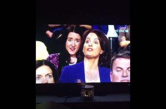If you missed it, this girl in the Late Late audience stole the show last night