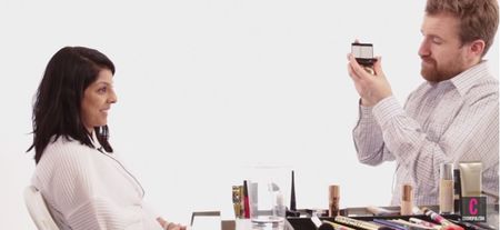 Video: Men try to put make-up on women and fail spectacularly