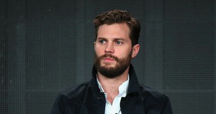 Everyone is talking about this pic of Jamie Dornan for one very obvious reason