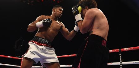 Vine: Anthony Joshua’s KO punch last night was so emphatic it even hurts to look at