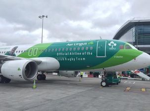 PICS: Aer Lingus are showing even more Irish pride ahead of Ireland’s RWC clash
