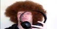 Video: Irishman grows ginger afro so magnificently huge, he can hide a big pair of headphones in it