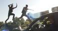 Video: Watch some ballsy Parkour pros jump in, on and over moving cars