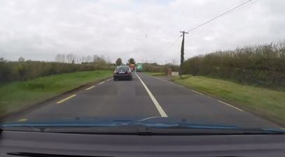 Video: 40-foot truck completes dangerous overtaking manouevre on narrow road in Meath