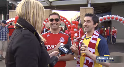 Video: Football fan who defended ‘f**k her right in the p*ssy’ outburst has been fired from his job