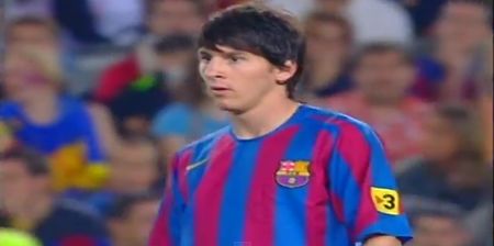 Video: Take a look at a teenage Lionel Messi playing against Juventus