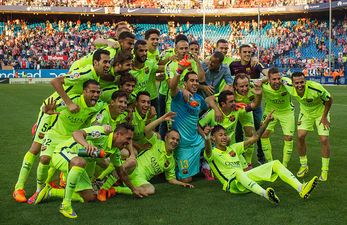 Barcelona win La Liga title after beating Atletico Madrid 1-0