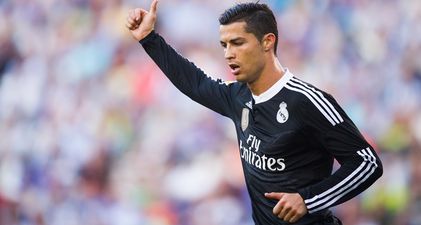 Pic: Cristiano Ronaldo asked Twitter for help choosing his underpants this morning