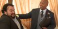 Video: The Rock gets ordained and then officiates at his best friend’s surprise wedding