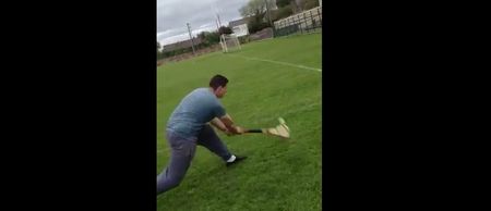 Video: This sideline cut from Offaly should be impossible, but he nails it