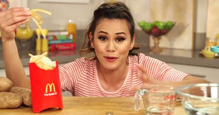 Video: This girl’s complicated but doable method of making McDonald’s fries at home
