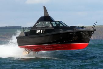 Video: This James Bond-style stealth boat built in Cork looks VERY menacing in action