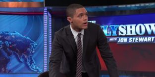 Video: New Daily Show host Trevor Noah gets a little too comfortable