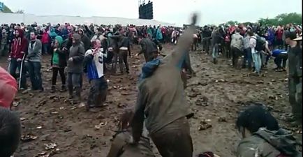Video: Slane looked like a scene from the Walking Dead but people were still having the craic