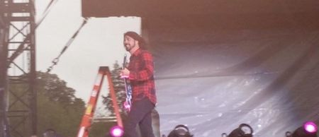 Pic: These fan captured photos of Foo Fighters frontman Dave Grohl at Slane are great