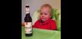 Video: Parent steals baby’s bottle of beer, baby is not impressed at all