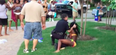 WATCH: Shocking video shows Texan police officer drawing his gun on black teens at a pool party
