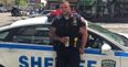 Pic: Bodybuilder New York cop has broken the Internet with his massive muscles