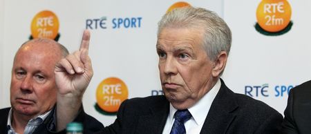 It seems like RTÉ are phasing John Giles out of their football coverage