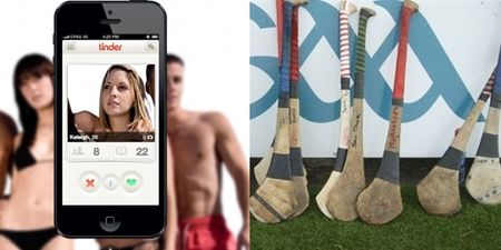 Pic: An Irish guy has come up with a new app idea that combines Tinder and GAA
