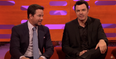 Video: Seth MacFarlane & Mark Wahlberg sing Thunder Buddies on Graham Norton