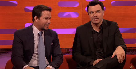 Video: Seth MacFarlane & Mark Wahlberg sing Thunder Buddies on Graham Norton