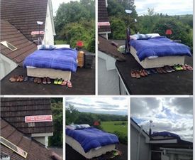 Pic: A Cork GAA manager got a nasty surprise when he arrived home today