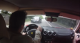 Video: Guy out on Ferrari test-drive comes within inches of crashing