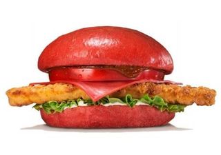 Burger King have launced this new ‘all red’ cheeseburger