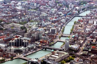 PICS: Man rescued from the Liffey on Christmas Day