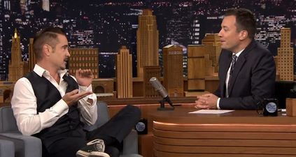 Video: Colin Farrell talks about the Yes vote, Gerry Adams and Panti Bliss on Jimmy Fallon