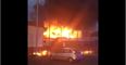 Video: Firefighters battle with a burning building in Ballymun, Dublin