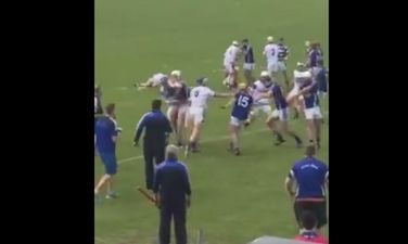 Video: Waterford club hurling championship match marred by violent scenes as mass shemozzle breaks out