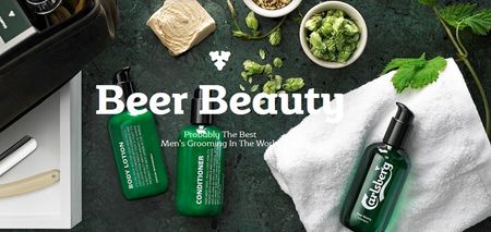 Video: Thanks to Carlsberg, you can now wash your hair with shampoo made of beer