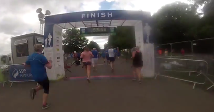 VIDEO: Our team take their first step in completing the SSE Airtricity Dublin Marathon