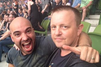 Do you know these two lads? An AC/DC fan wants to thank them…