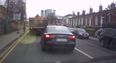 Video: Reckless driver in Dublin chooses a very, very bad time to overtake a truck