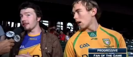 Video: Irish lads get interviewed at baseball game and are predictably brilliant