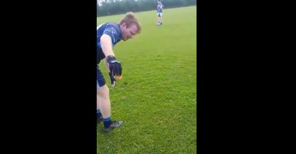Video: Dublin club footballer has some very strange dietary requirements during match